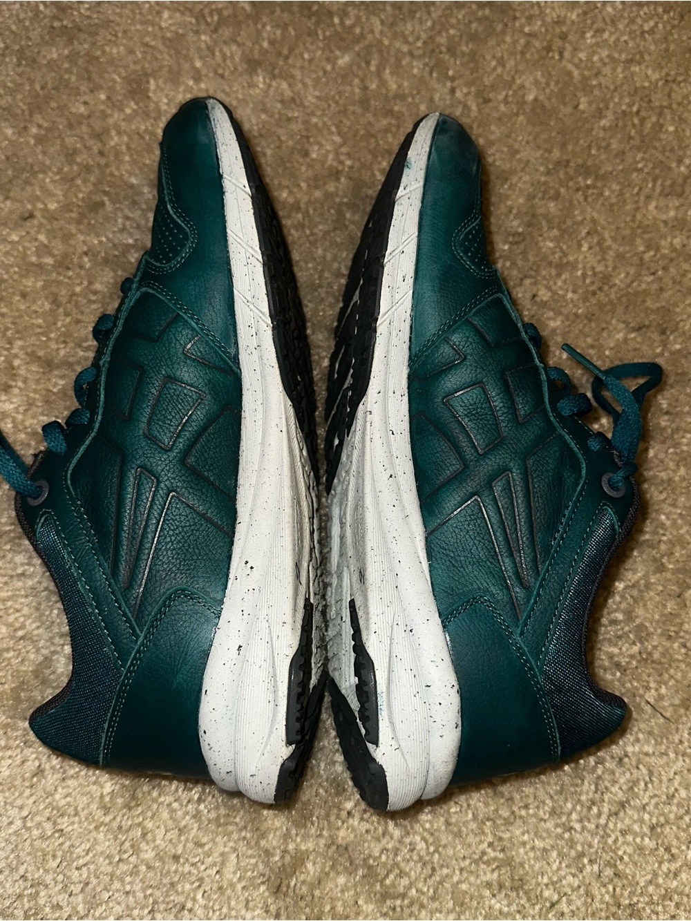 Asics Onitsuka Tiger Shaw Runner Green D4P1L 8080 Men’s Size 7 EU 40 Athletic - Picture 7 of 11